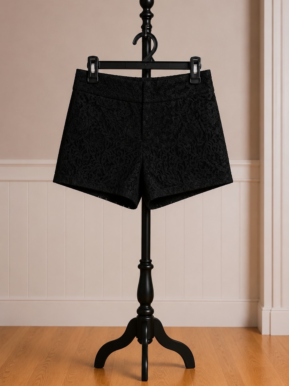 Boom Boom Jeans Lace Overlay Shorts